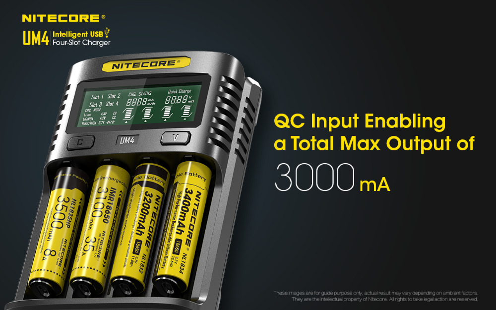 Nitecore UM2 Smart Battery Charger