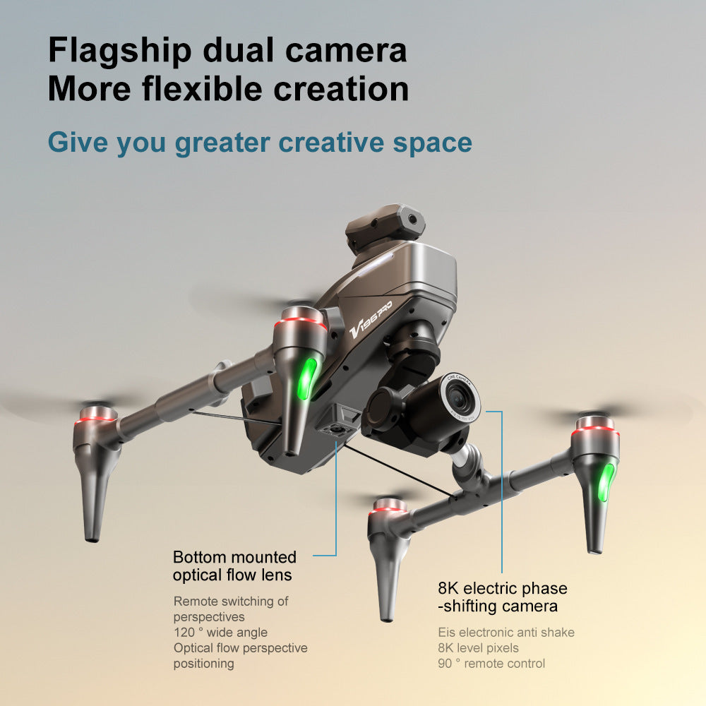 8K RC V196 Drone with Ultra HD Camera, Smart Flight & Auto Return