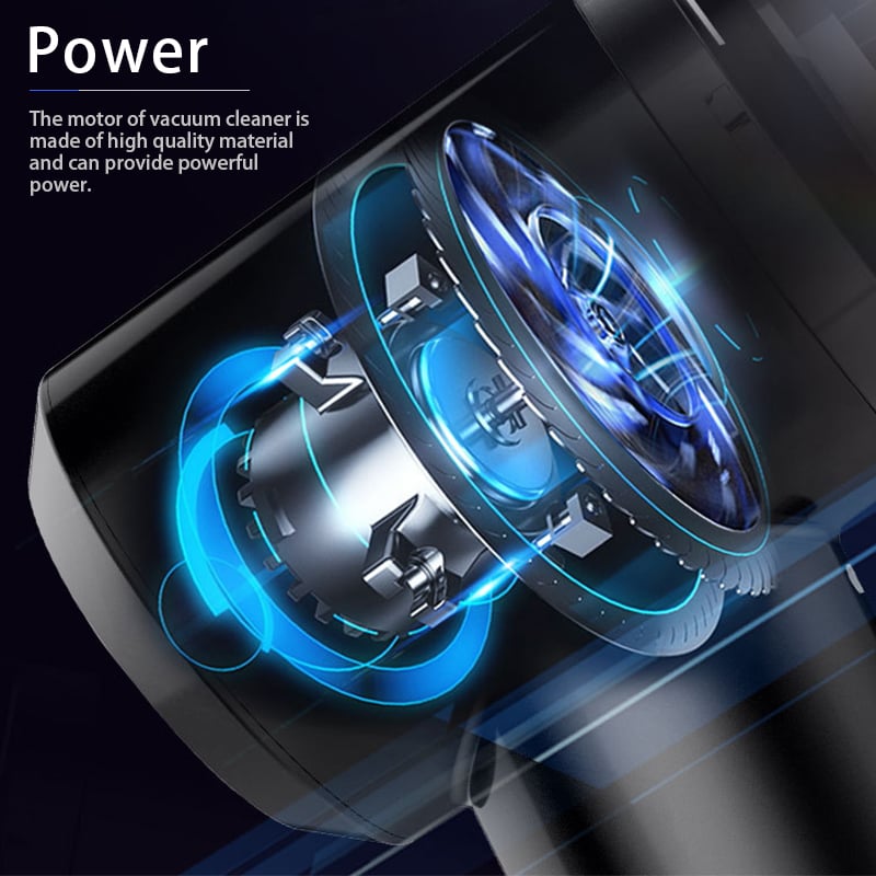 Portable Wireless Car Vacuum