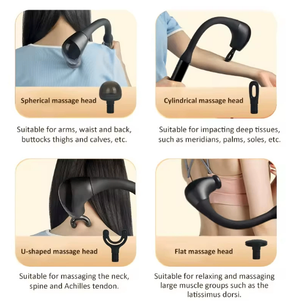 Hook-Style Deep Tissue Massage Gun