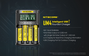Nitecore UM2 Smart Battery Charger