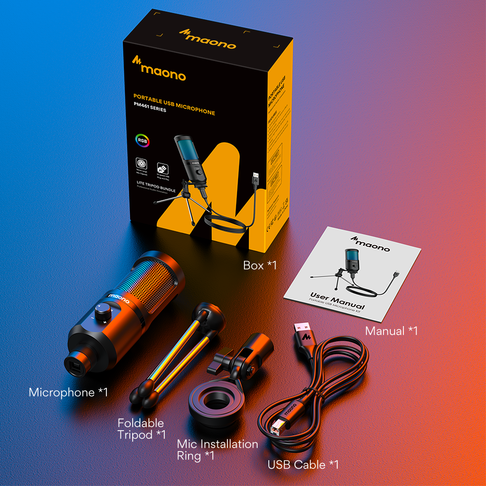 Maono USB Condenser Microphone