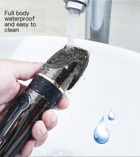 Electric Hair Clipper with Ceramic Blade & LED Display