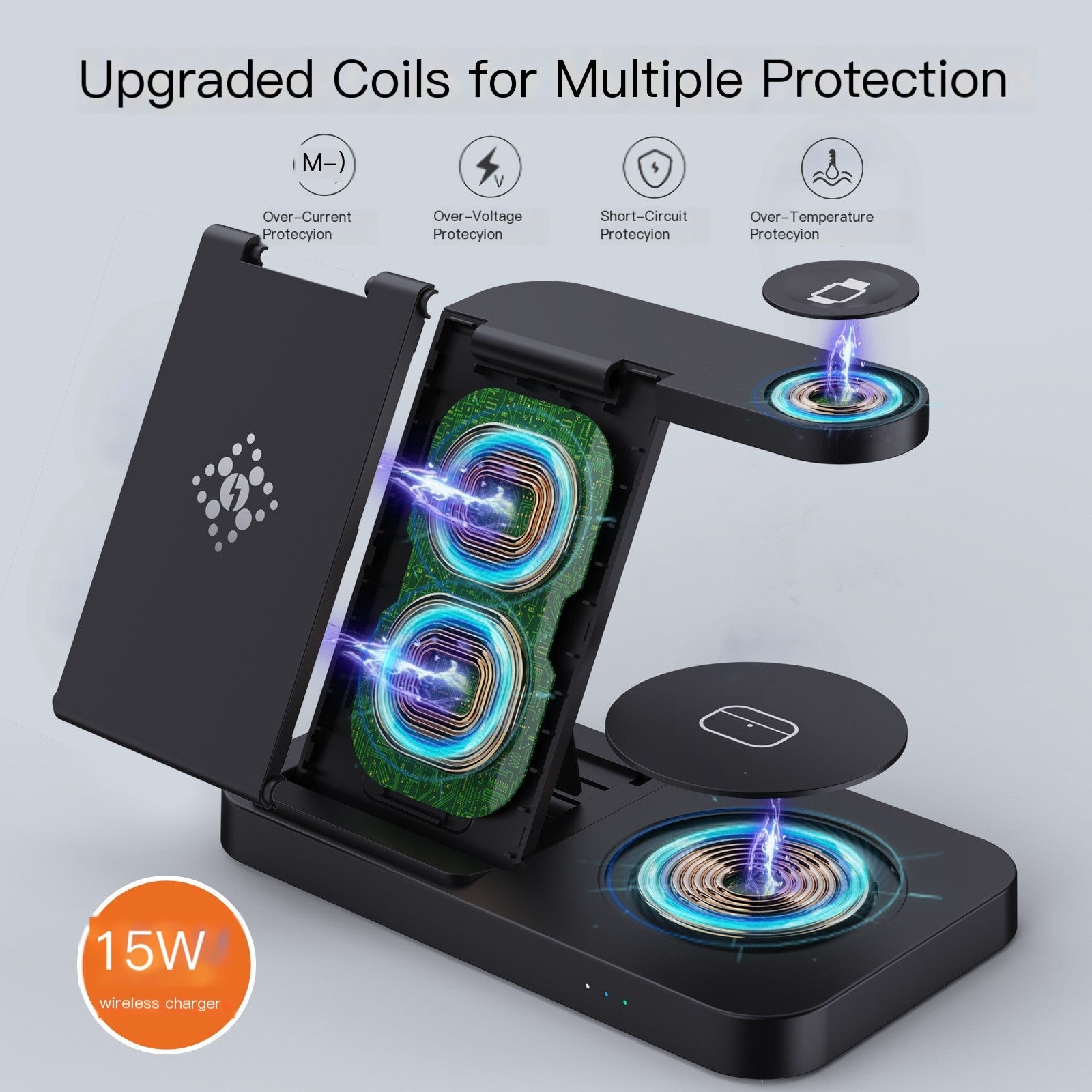 4-in-1 Wireless Charging Station