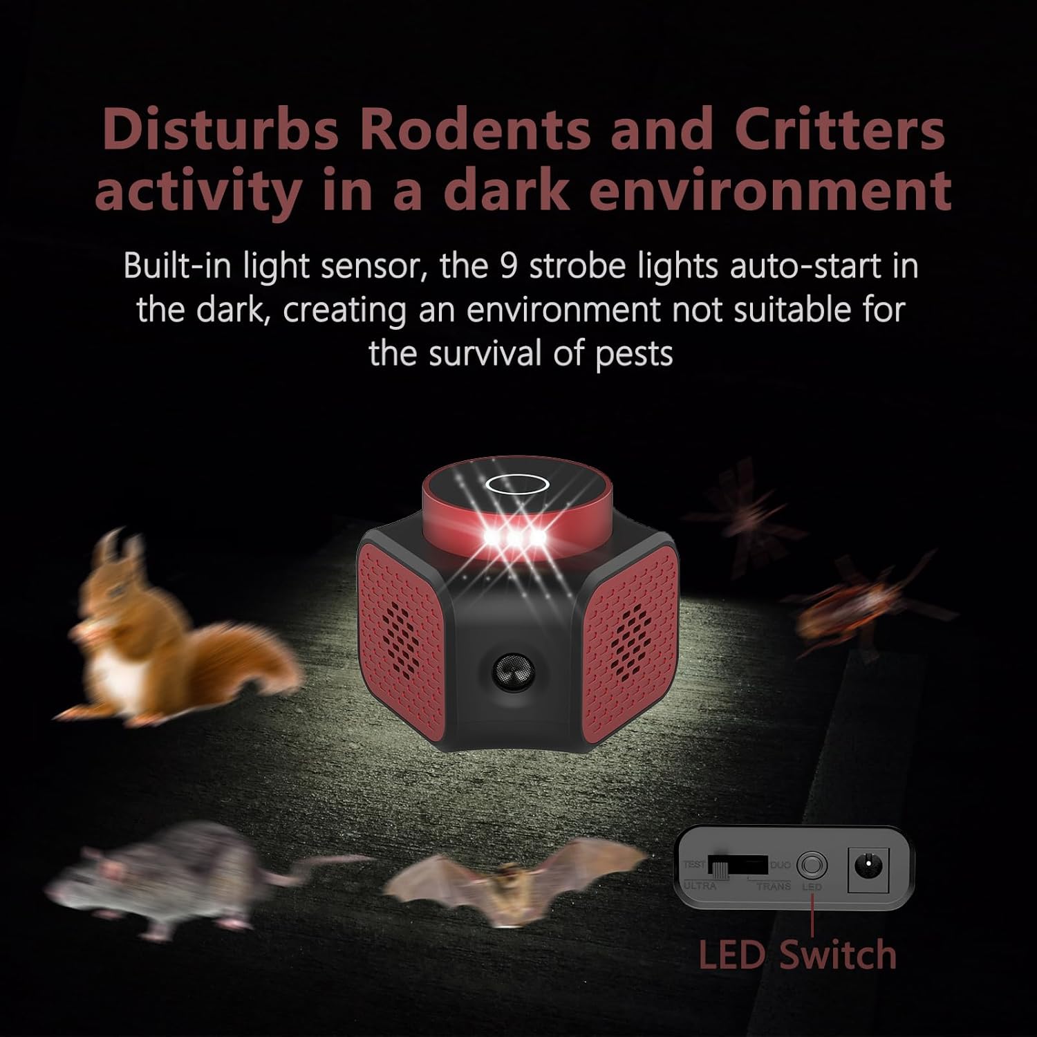 360° Ultrasonic Pest Repeller