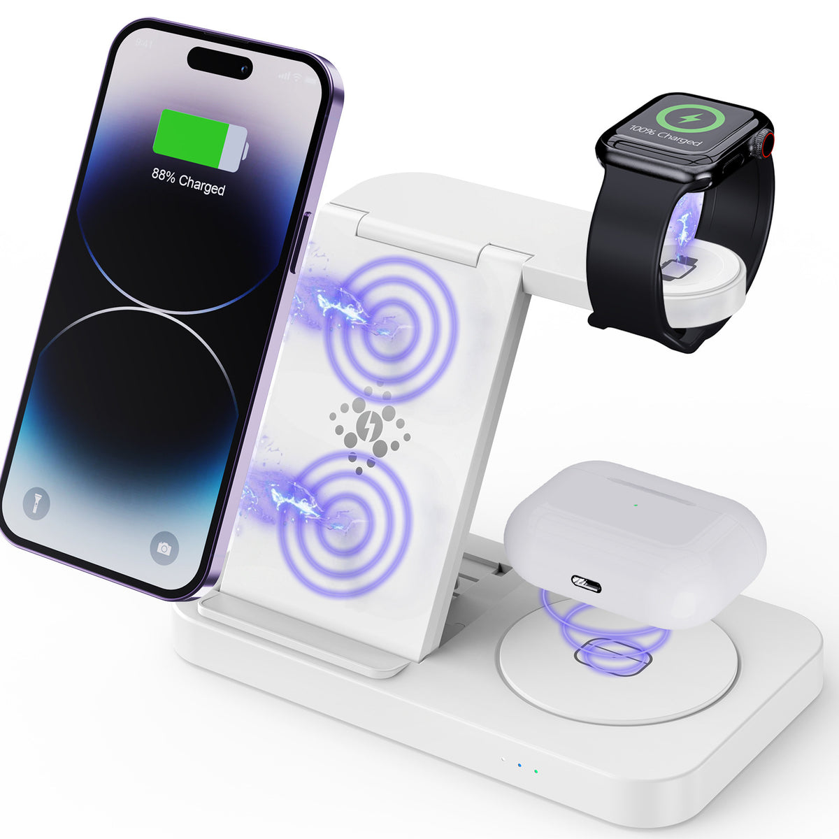 4-in-1 Wireless Charging Station