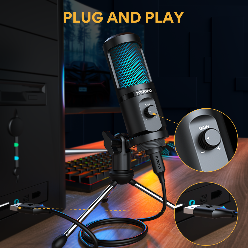 Maono USB Condenser Microphone