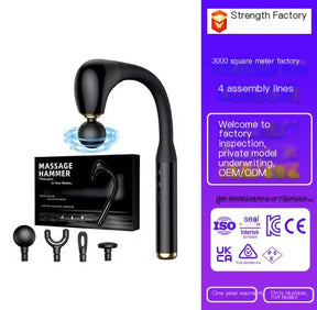 Hook-Style Deep Tissue Massage Gun