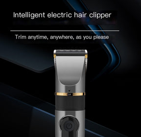 Electric Hair Clipper with Ceramic Blade & LED Display
